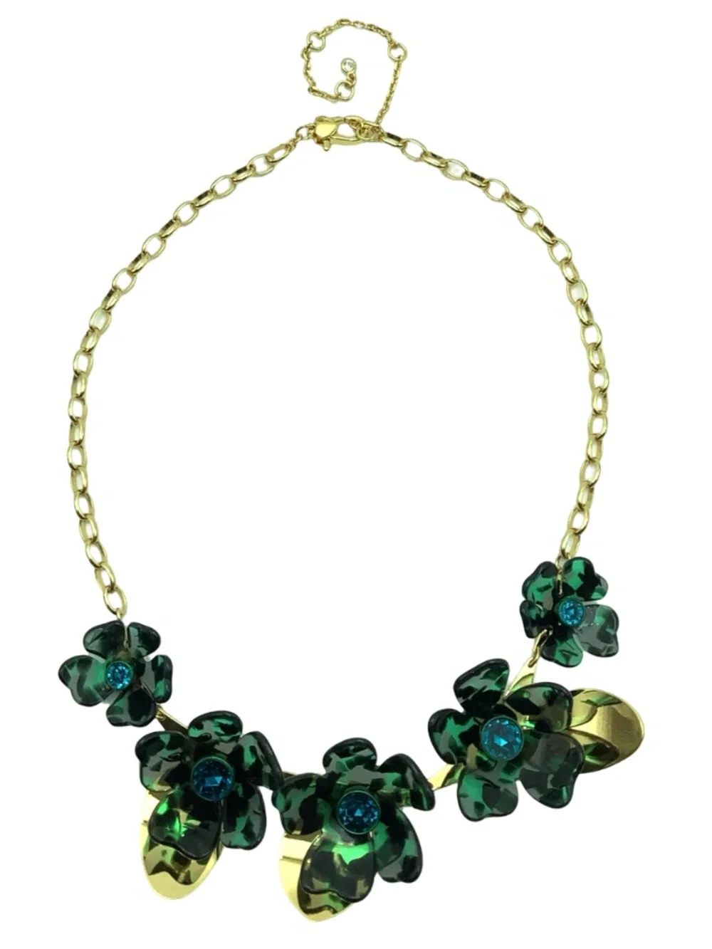 Kate Spade Petal Pushers Floral Collar Necklace
